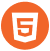 list of my skills html logo, show that i am expert in HTML