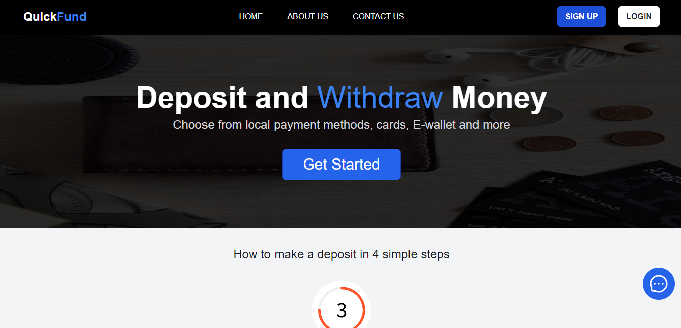 screenshot of QuickFound Website with A daily selection of privately personalized reads; no accounts or sign-ups required
